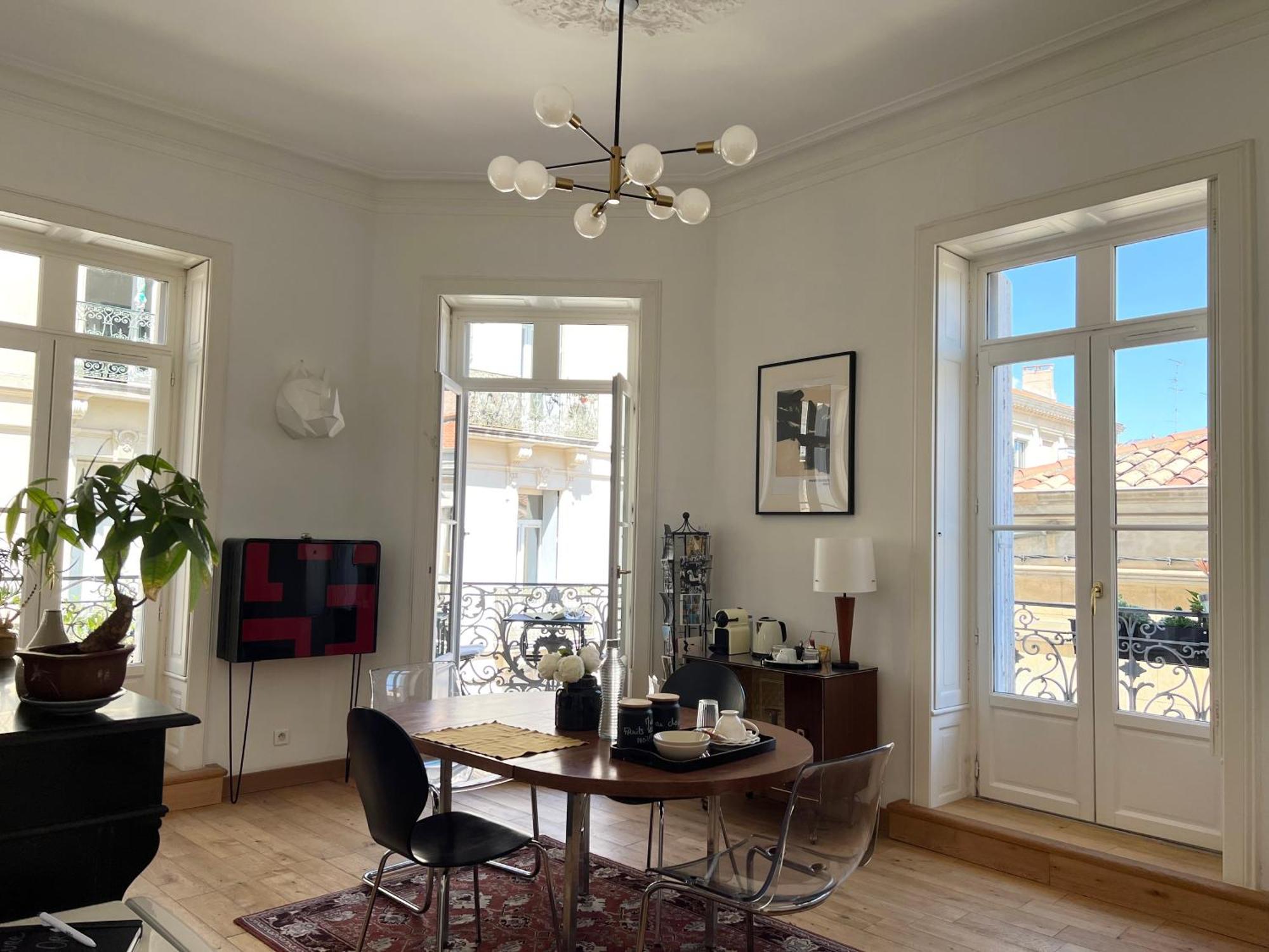 Au Coeur De M Bed and Breakfast Montpellier Eksteriør billede
